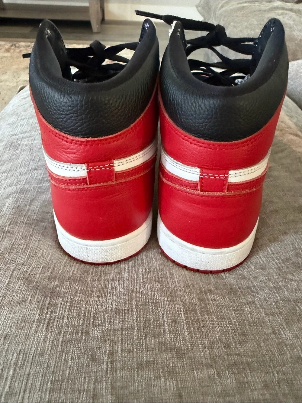 Air Jordan 1 Retro High OG “Heritage” - White/Red/Black 11.5